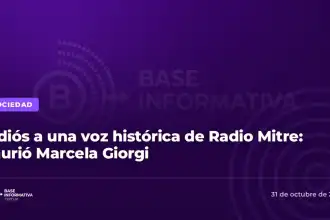 Adiós a una voz histórica de Radio Mitre: murió Marcela Giorgi