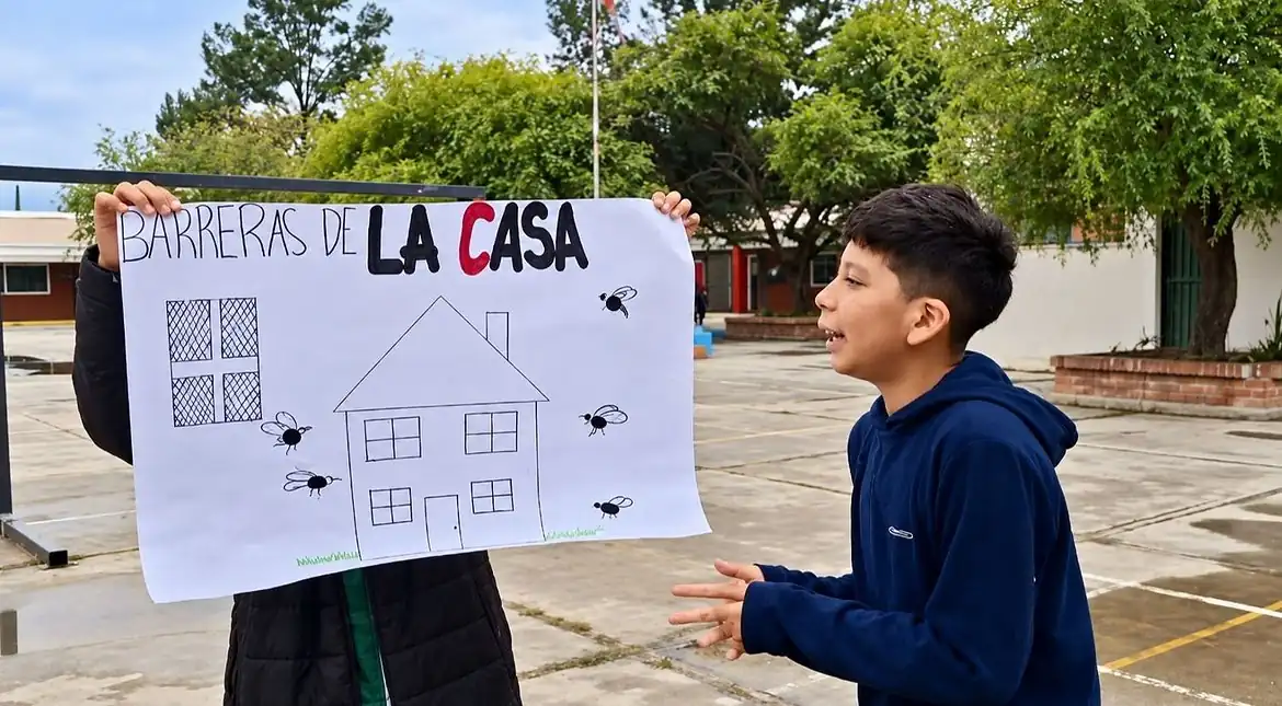 Alumnos de Bº Solidaridad crean videos para prevenir el dengue, zika y chikungunya