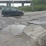 Calle Perovic: promesas rotas y baches que amenazan vidas