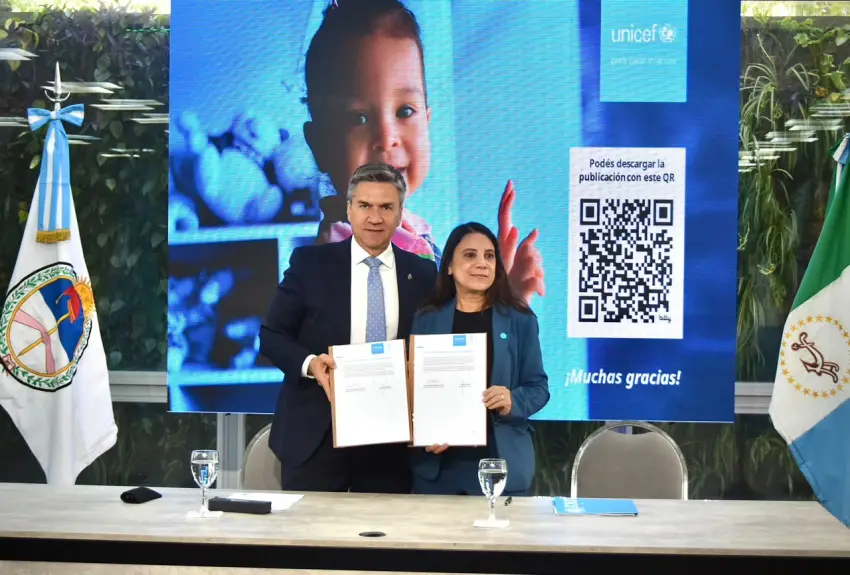 Chaco y UNICEF presentan el Índice Crecer y firman convenio para proteger a niños y adolescentes