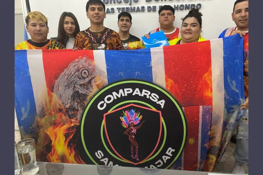 Concejo Deliberante honra a la comparsa Samba Majar en el segundo Retumba Termas