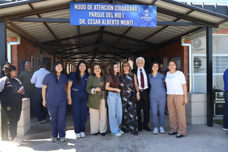El Nodo de Atención Ciudadana del Parque del Río I lleva el nombre del exsecretario de Salud César Monti