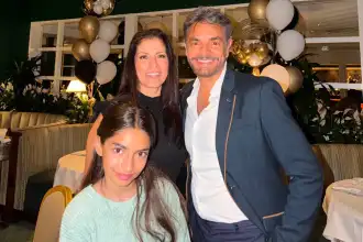Eugenio Derbez y Alessandra Rosaldo dan la bienvenida a Kobe, su nuevo perro tras la pérdida de Fiona