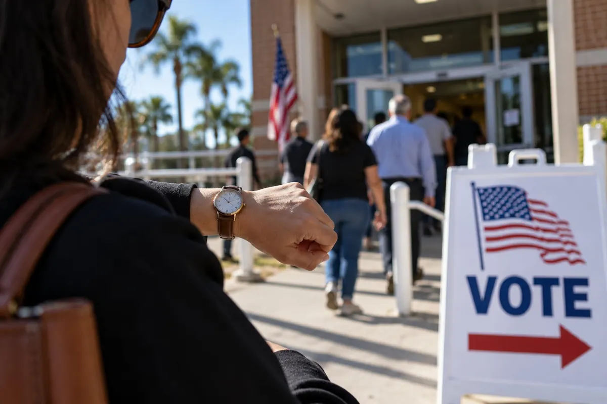 Florida adelanta la hora el 1 de noviembre: impacto en las Midterms 2026