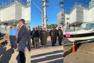 Gobierno del Chaco entrega dos lanchas a la Policía para reforzar la respuesta a la inundación