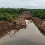 Gobierno inicia obras de protección del Río Salí en Los Vallistos para frenar inundaciones