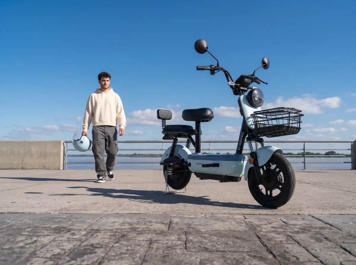 Grupo La Emilia presenta bicimoto eléctrica sin licencia ni patente