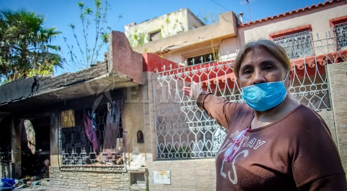 Incendio en casa abandonada en Villa San Antonio: vecinos exigen el cierre del inmueble por riesgo a la comunidad