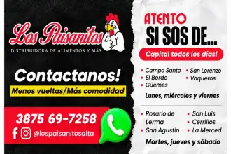 Los Paisanitos expande su presencia en Salta con precios al por mayor y ofertas que cuidan tu bolsillo
