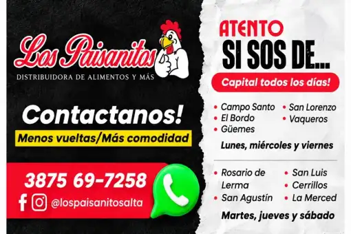 Los Paisanitos expande su presencia en Salta con precios al por mayor y ofertas que cuidan tu bolsillo