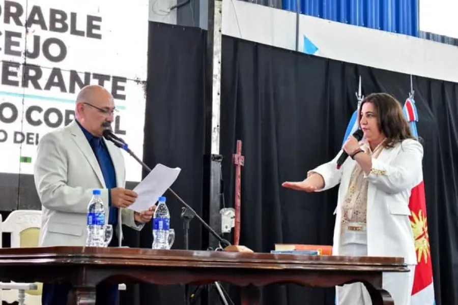Mirta Soledad Banco asume la intendencia de Suncho Corral con el acompañamiento de autoridades provinciales