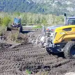 Pampa Linda recuperará conectividad con un puente Bailey tras la crecida del río Manso