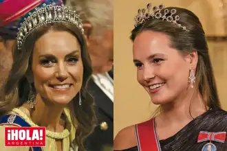 Reinas en la gala: Kate Middleton e Ingrid de Noruega deslumbra con tiaras legendarias