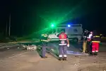 Tragedia en San Pedro: joven de 21 años muere en choque frontal entre motocicleta y camioneta